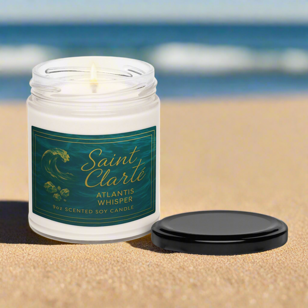 Saint Clarté: Atlantis Whisper Soy Candle