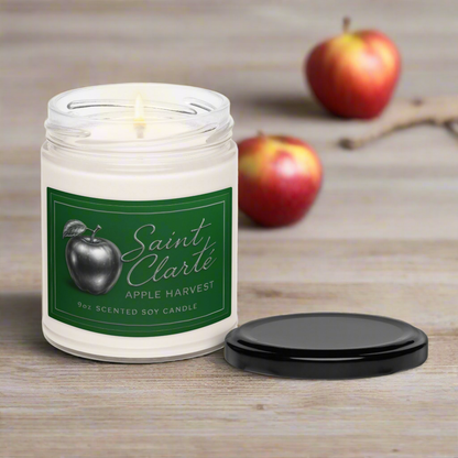 Saint Clarté: Apple Harvest Soy Candle (9oz)