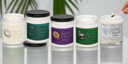 Saint Clarté: Apple Harvest Soy Candle (9oz)