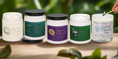 Saint Clarté: Apple Harvest Soy Candle (9oz)
