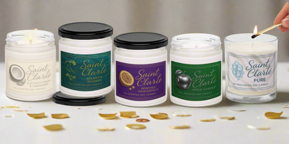 Saint Clarté: Apple Harvest Soy Candle (9oz)